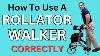 How To Adjust Handle Height On A Rollator Walker